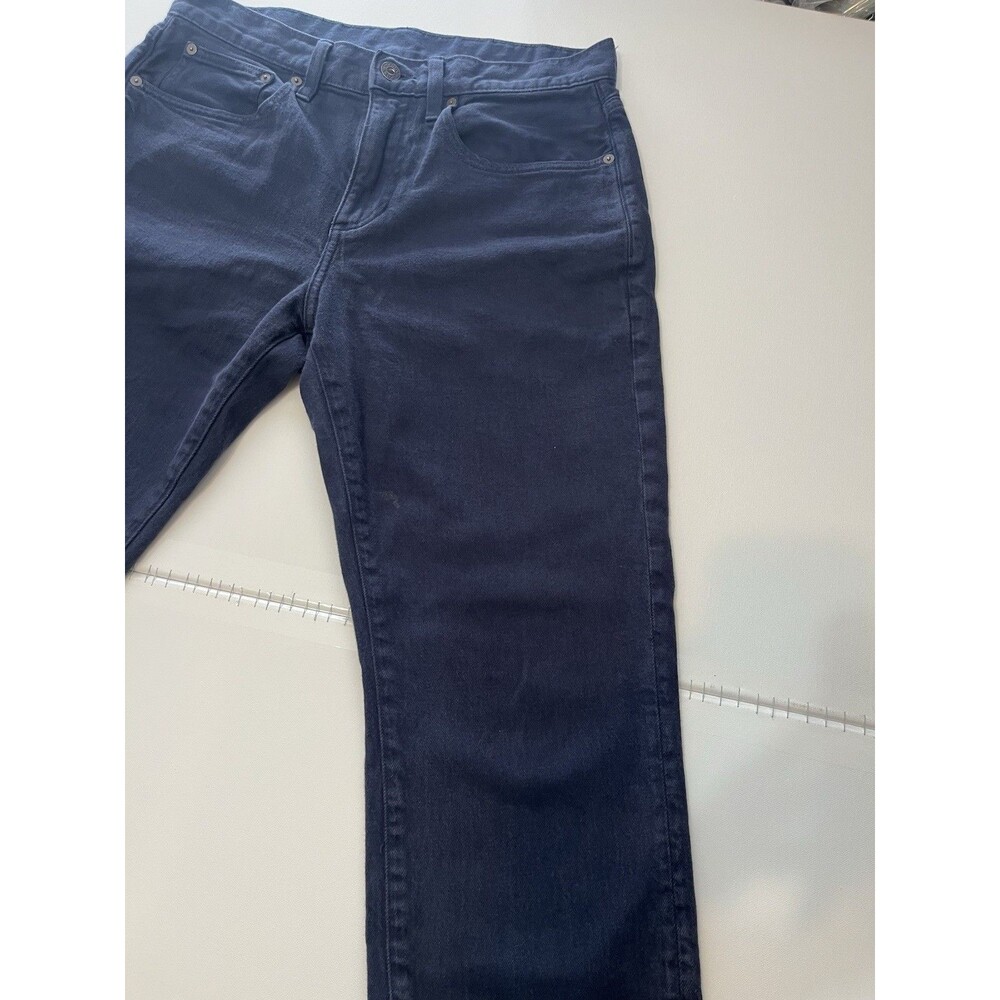 Brooks Brothers Red Fleece Men's NAVY DENIM SLIM Straight Stretch SIZE 30x30